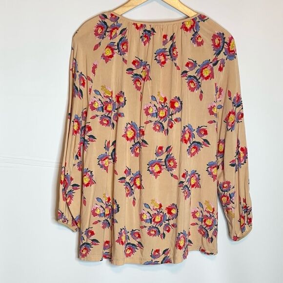 Matilda Jane | Friends Forever Kaia Floral Top Keyhole Neck HTF - Picture 4 of 8